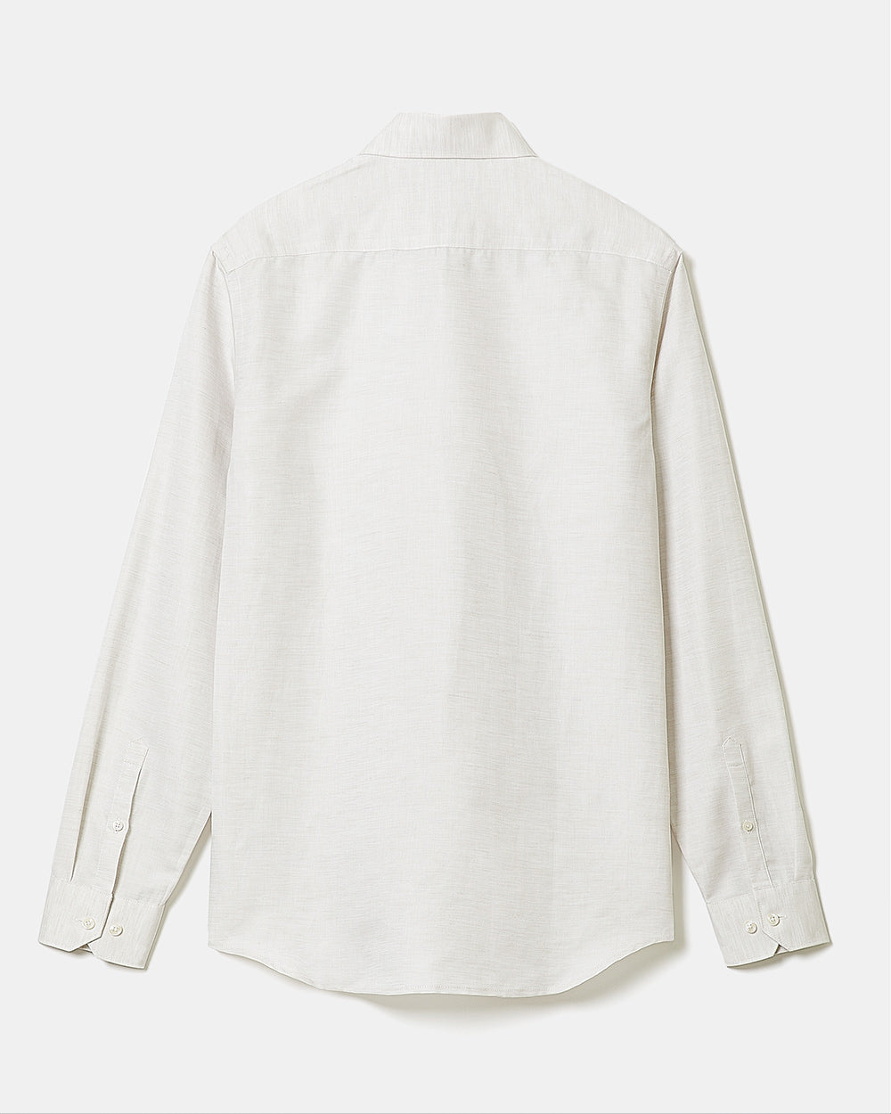 Tailored-Fit Linen Dress Shirt