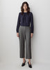 Woven Popover Blouse, Luxe Crepe, Long Sleeve