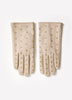 Leather Studded Gloves Sheepskin