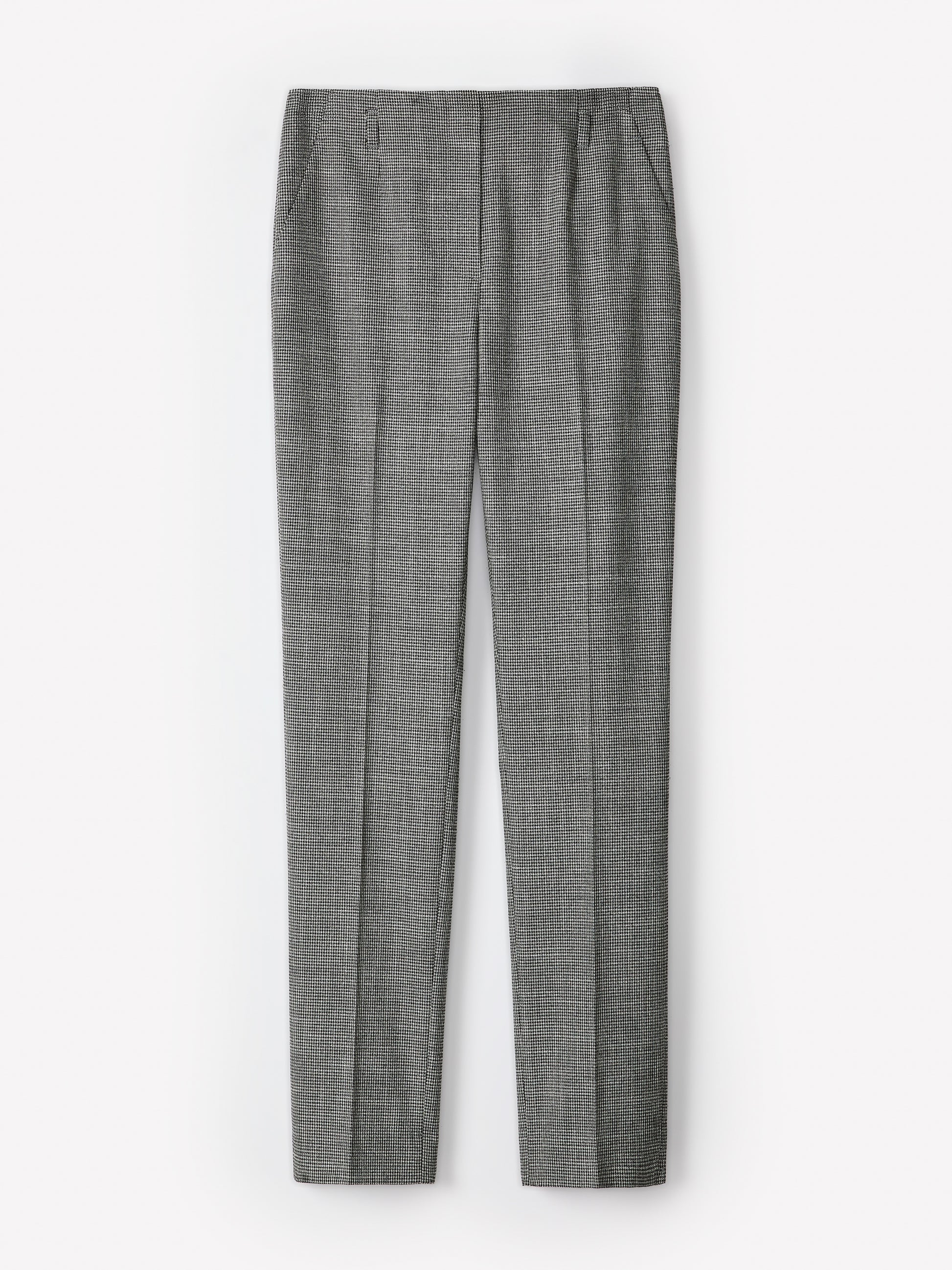 High-Rise Long Slim-Leg Pant