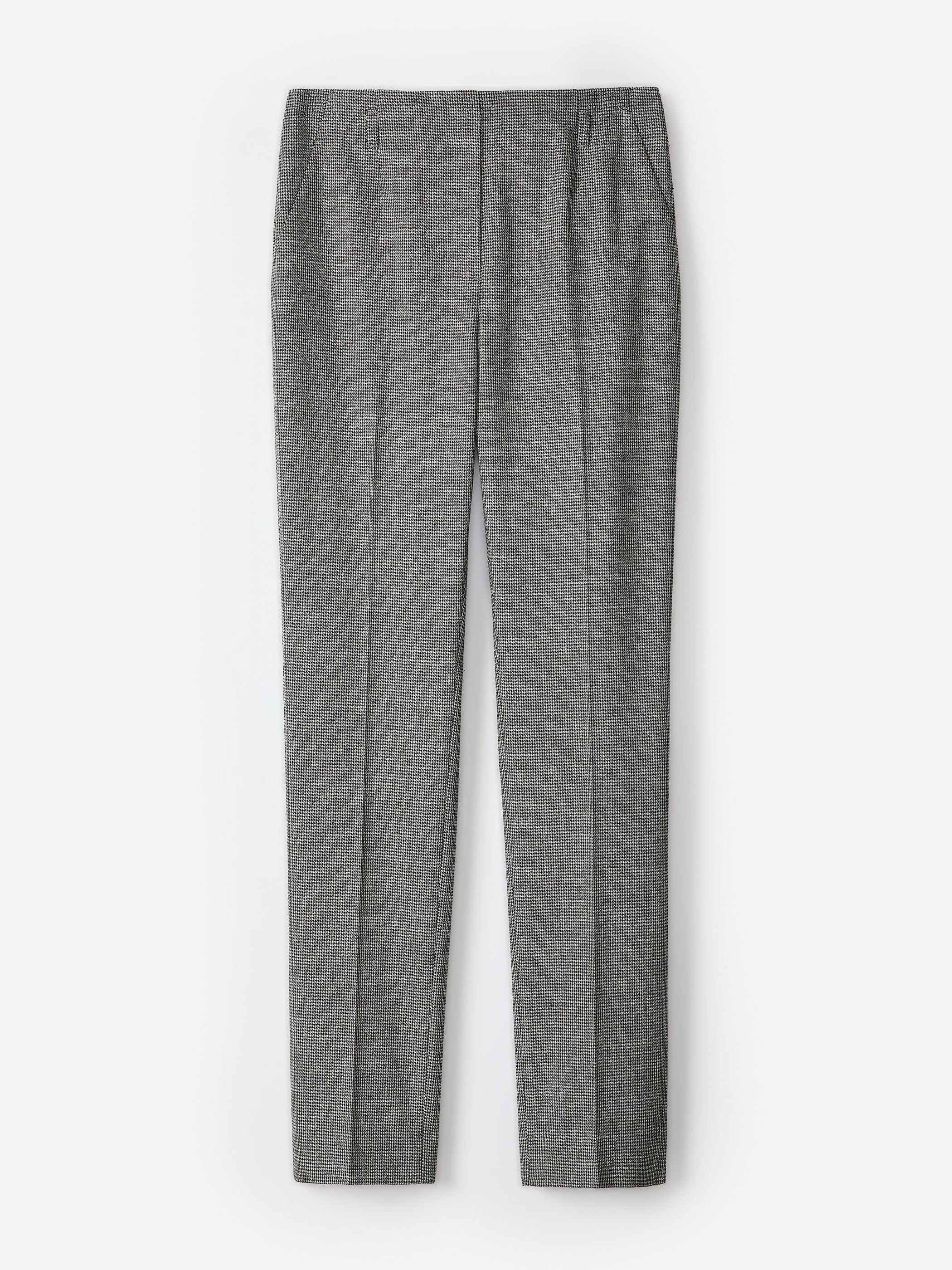 High-Rise Long Slim-Leg Pant