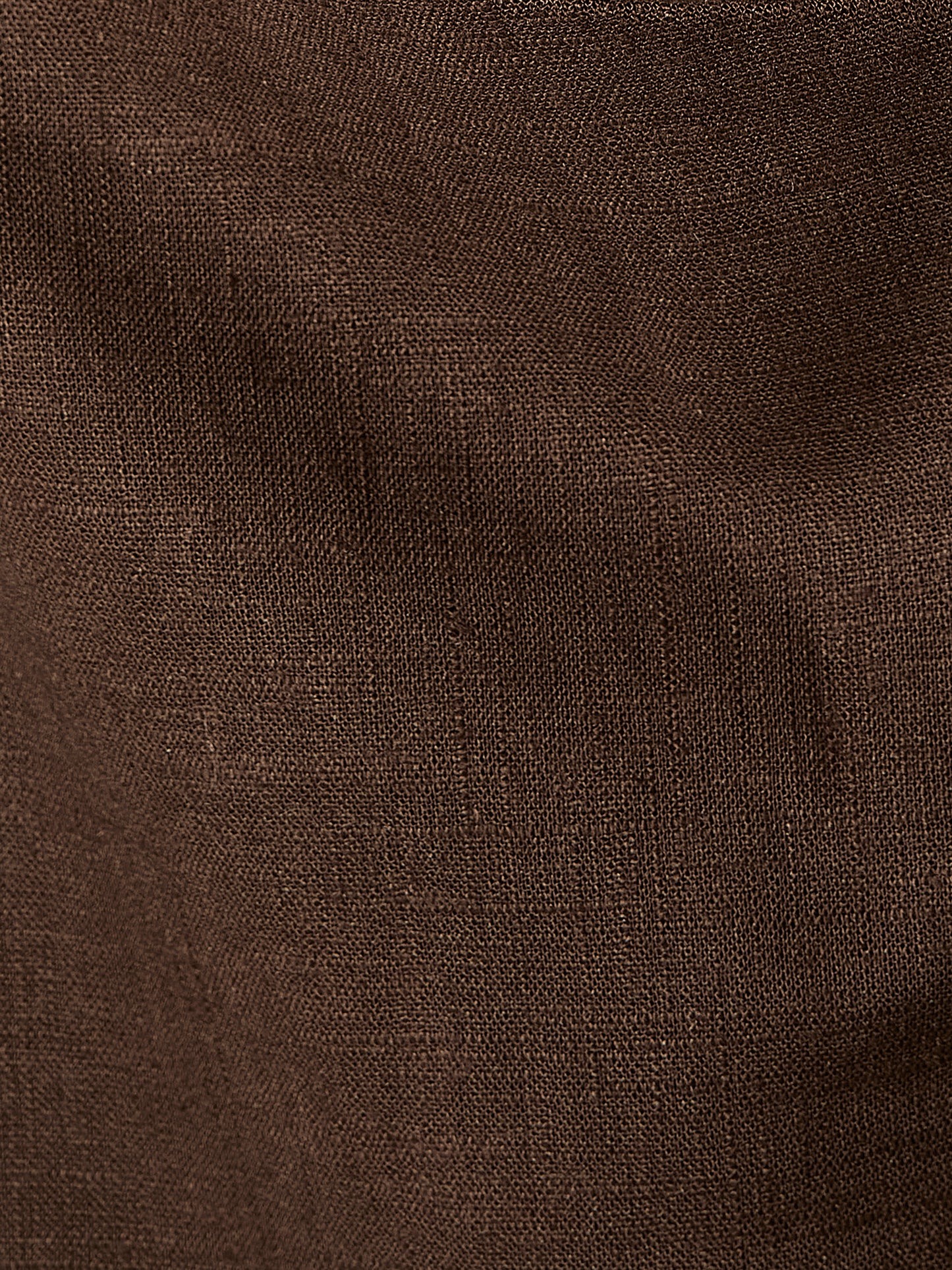 Woven Linen Blend Halter Dress