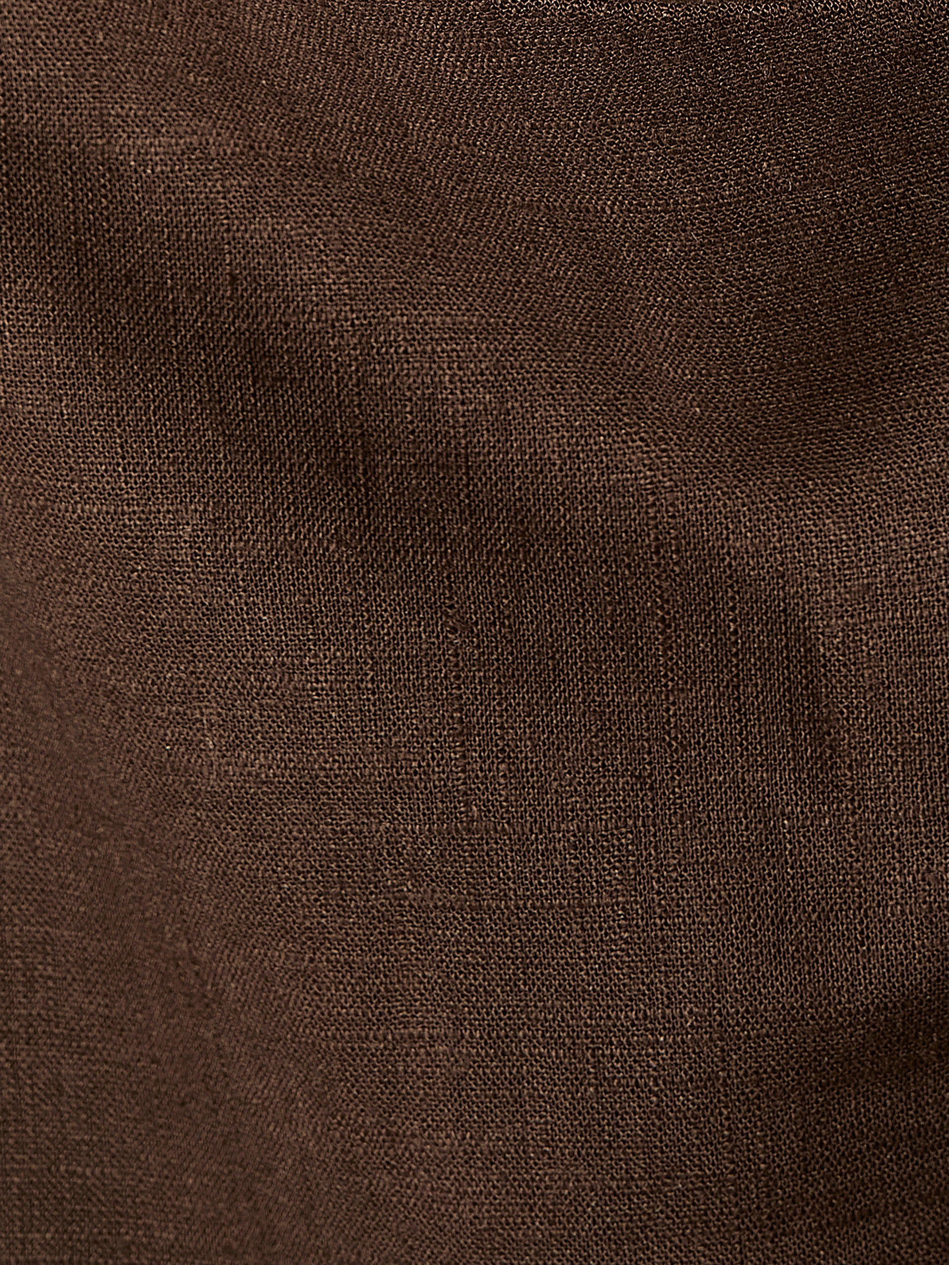 Woven Linen Blend Halter Dress
