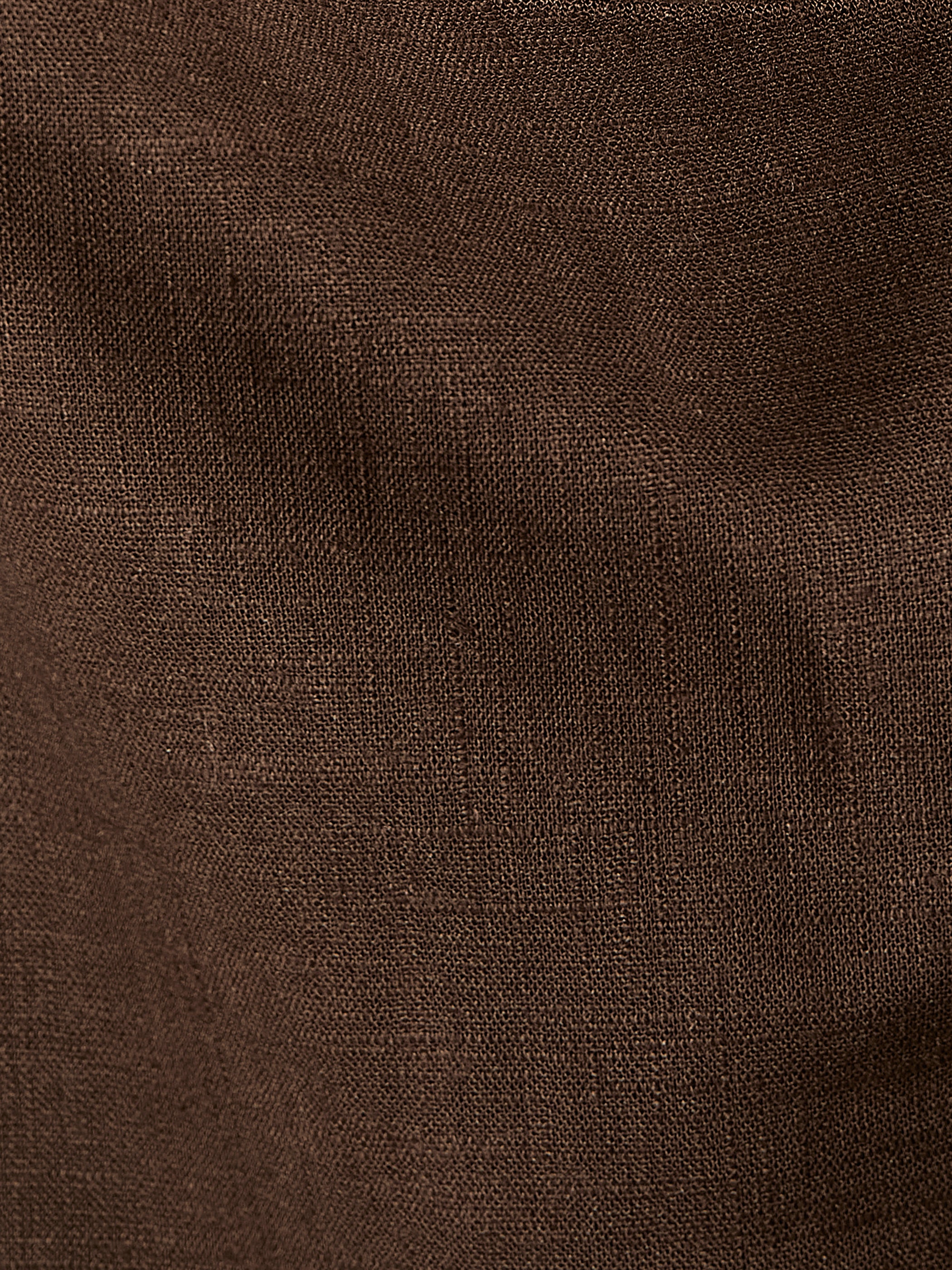 Woven Linen Blend Halter Dress