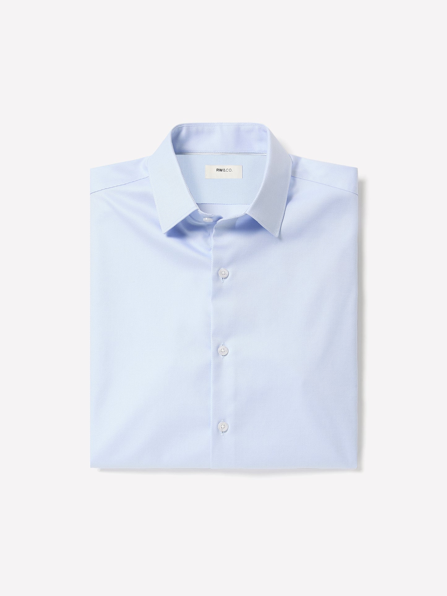 Slim-Fit White Dress Shirt