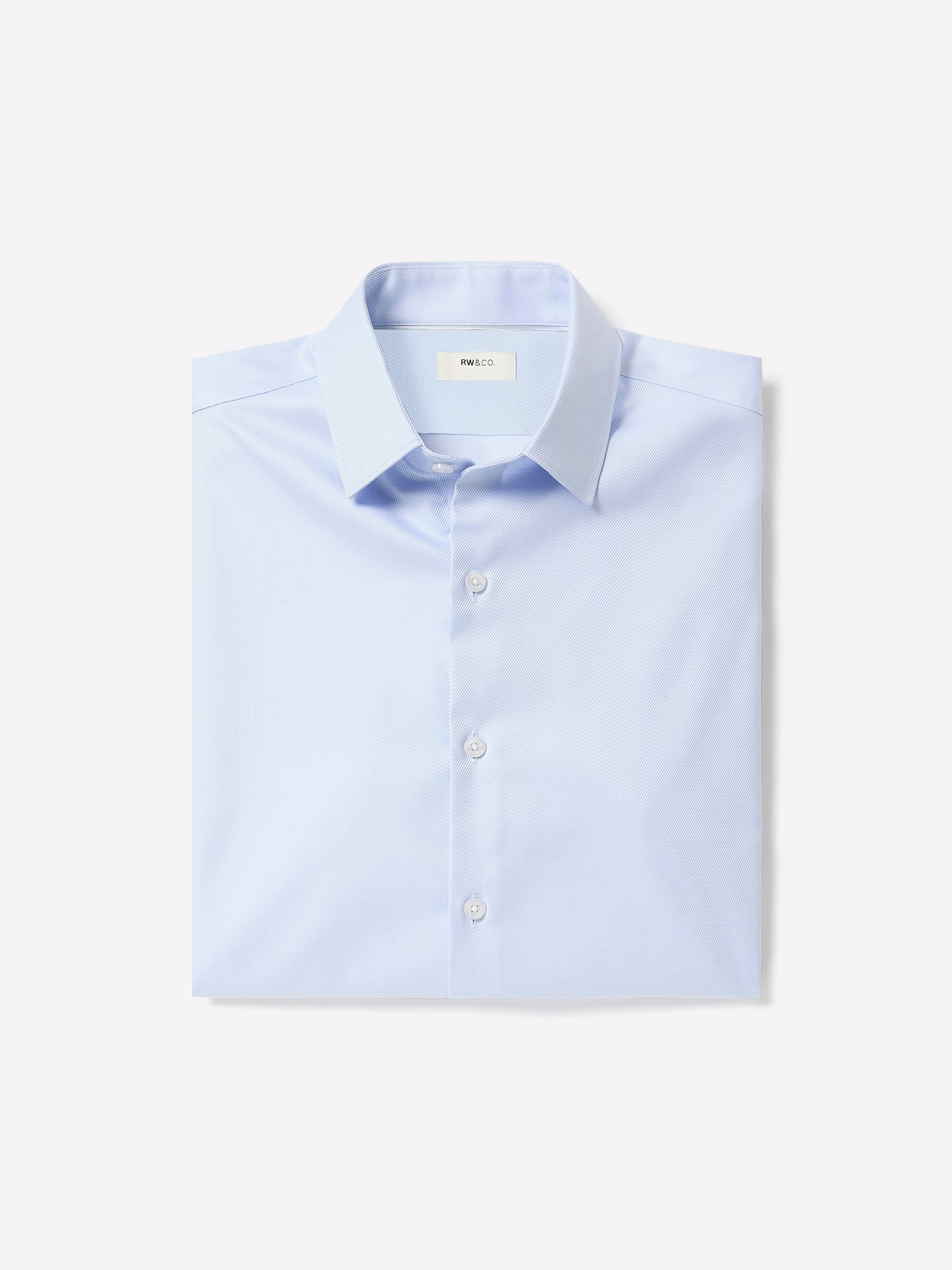 Slim-Fit White Dress Shirt