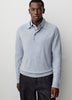 Long-Sleeve Polo Sweater