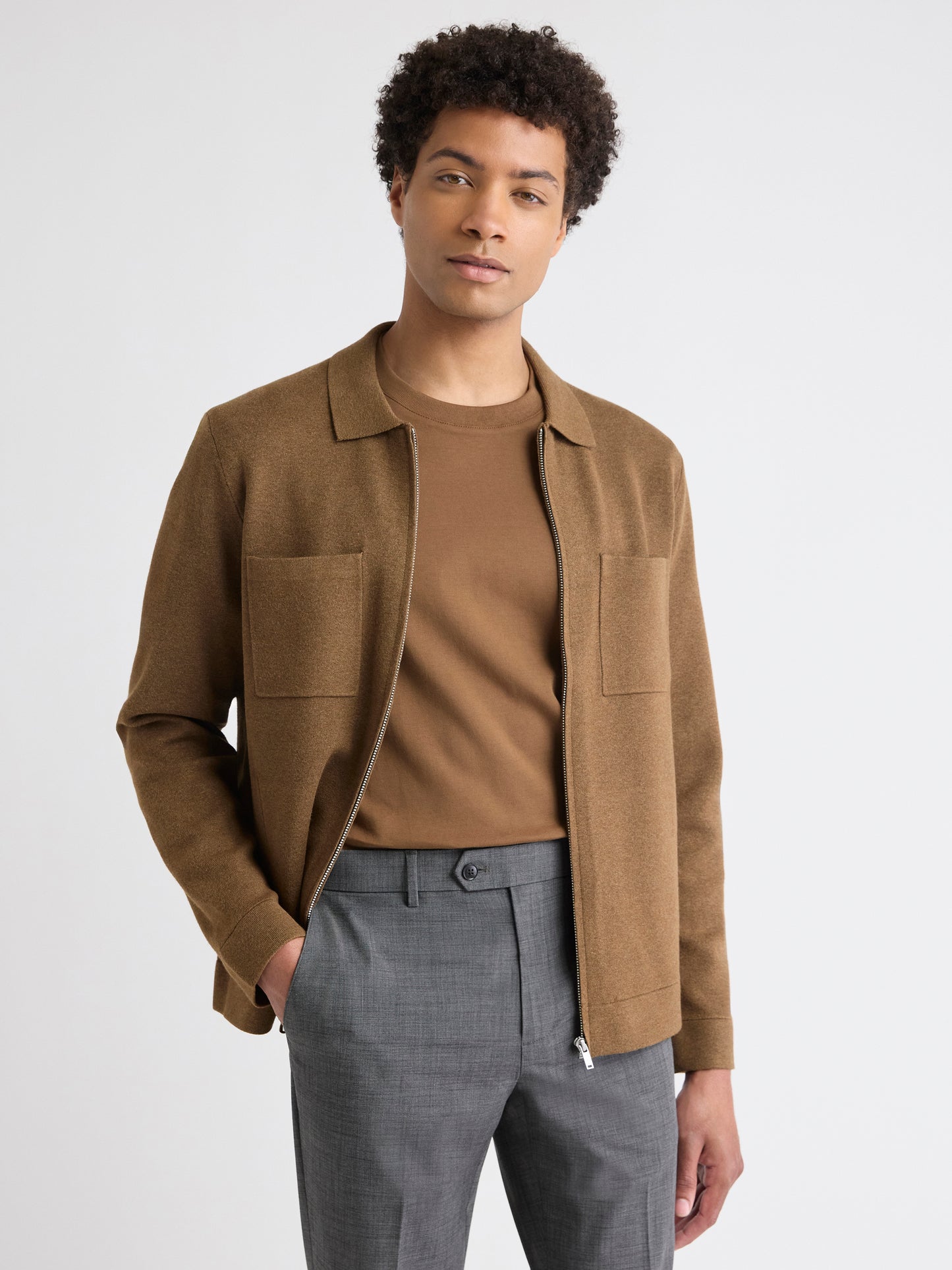 Zipped City Sweater Cardigan