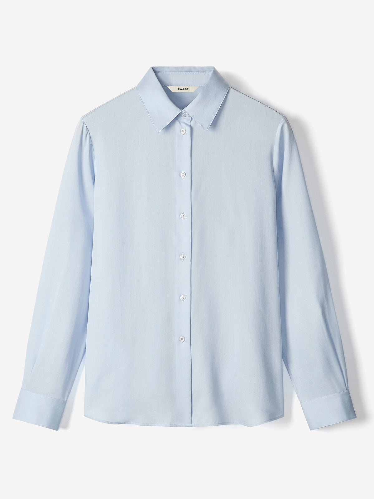 Long-Sleeve Lyocell Shirt