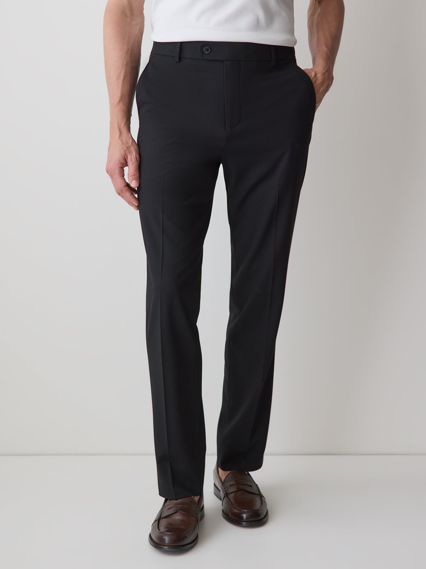 Men's Tailored-Fit Essential Dress Pants RW&CO Men's Tailored-Fit Essential Dress Pants RW&CO