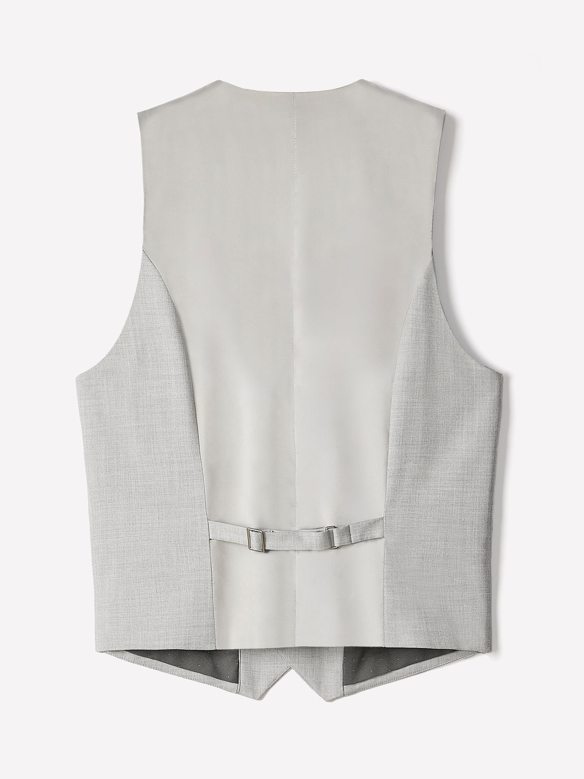 Essential Light Grey Suit Vest