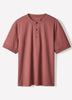 Short-Sleeve Henley T-Shirt
