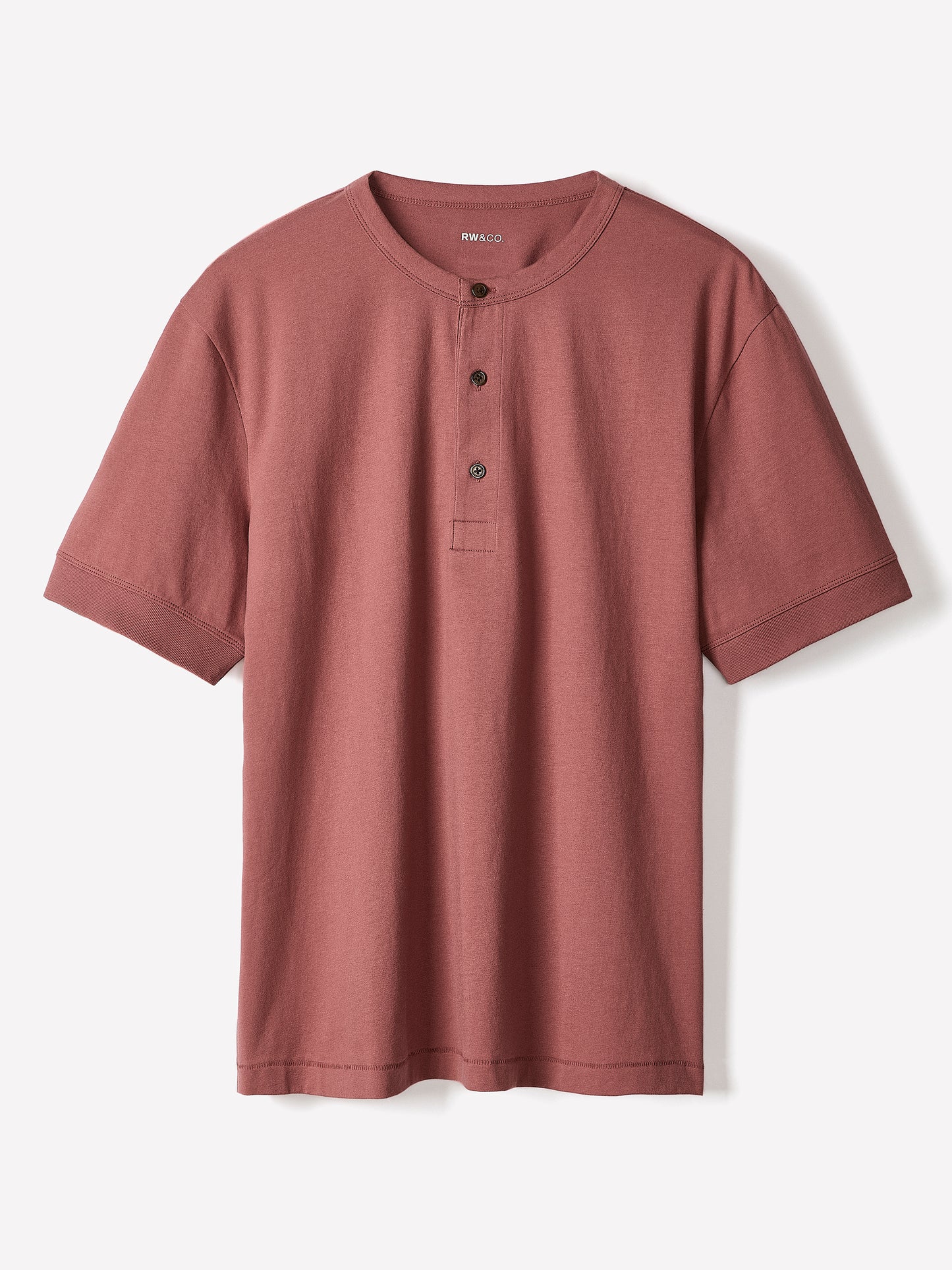 Short-Sleeve Henley T-Shirt