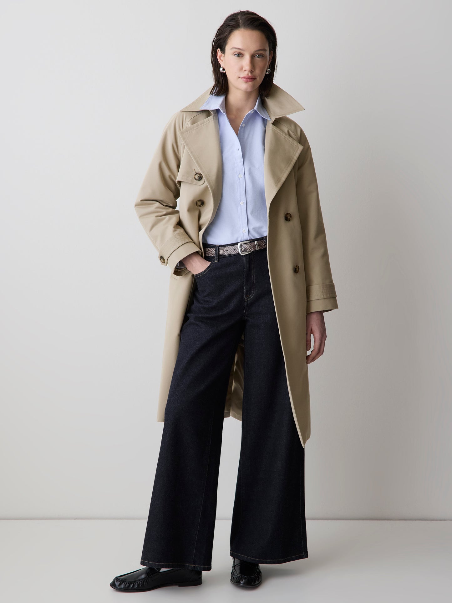 Long-Sleeve Oxford Shirt