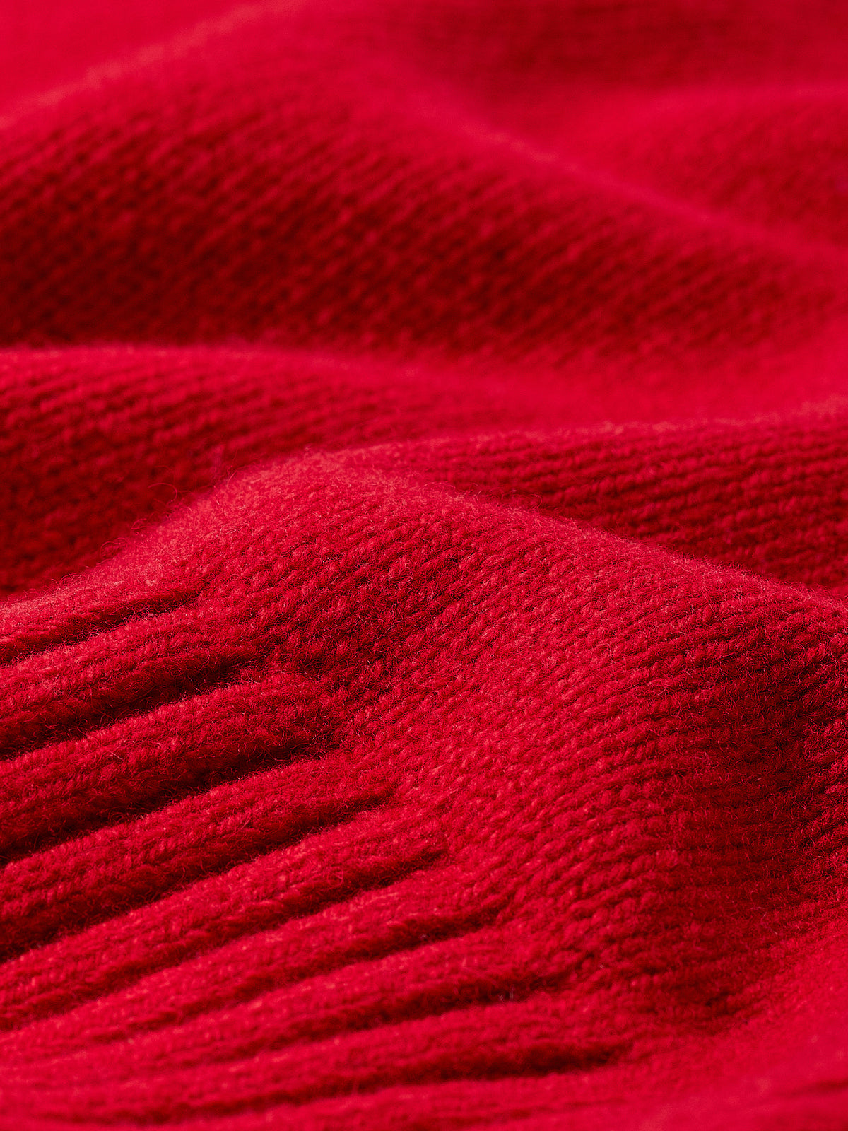 Long-Sleeve Mock-Neck Merino-Blend Sweater