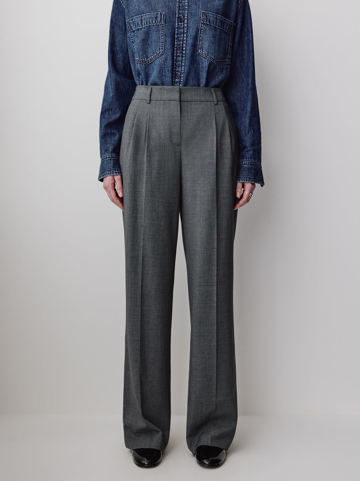 High-Rise Wide-Leg Pant