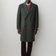 Double Breasted Topcoat Wool Blend