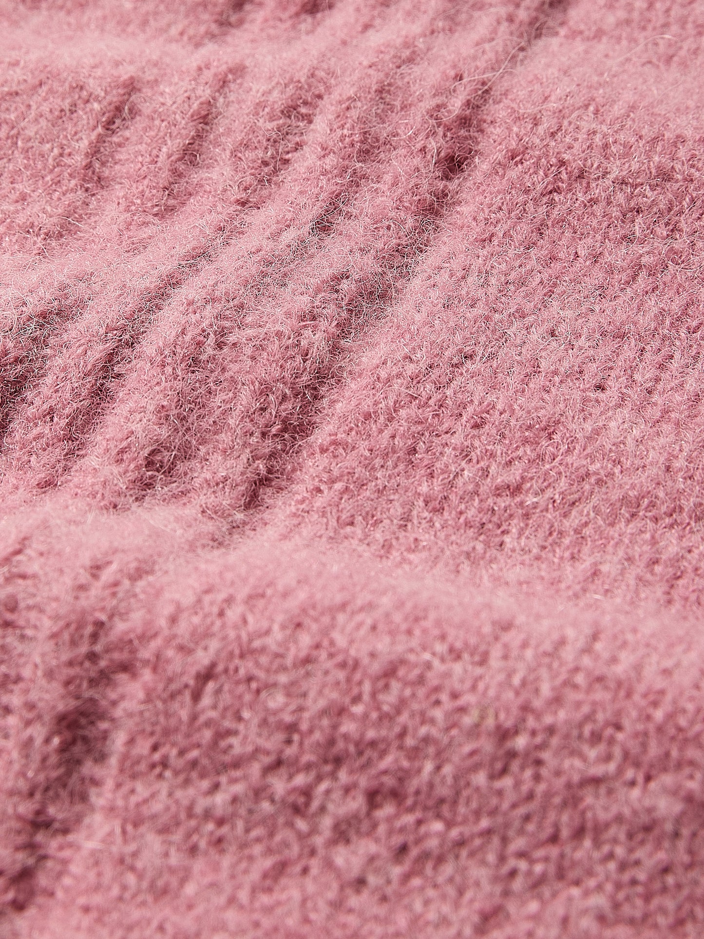 Wool-Blend Cap-Sleeve Crew-Neck Boxy Sweater