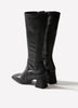 High Knee Leather Boot