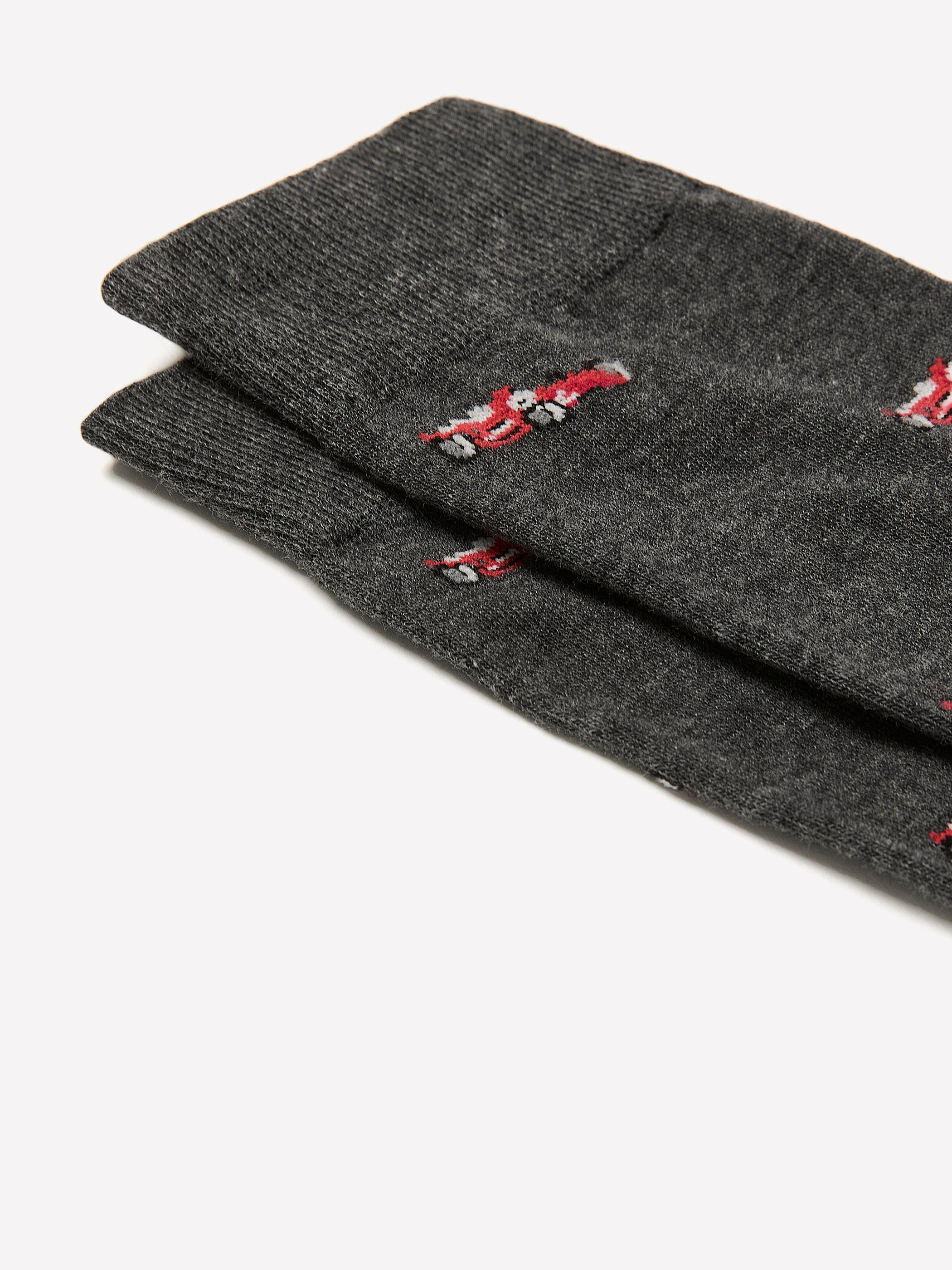 Men's Knit Sport Socks, Cotton Blend