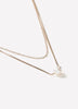 Necklace Multi Row Freshwater Pearl Metal