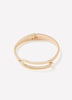 Brushed Metal Cuff Bracelet