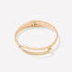 Brushed Metal Cuff Bracelet