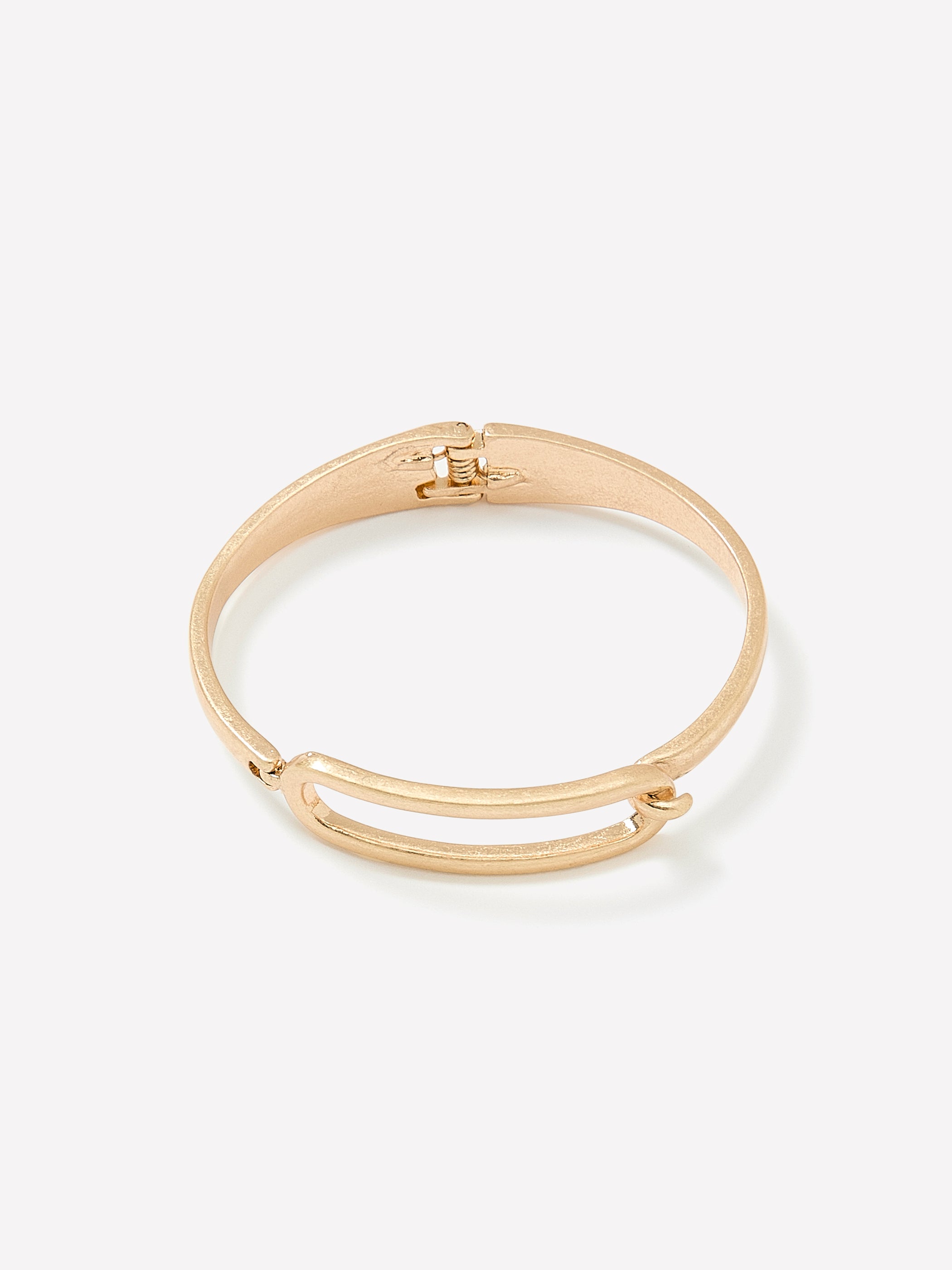 Brushed Metal Cuff Bracelet