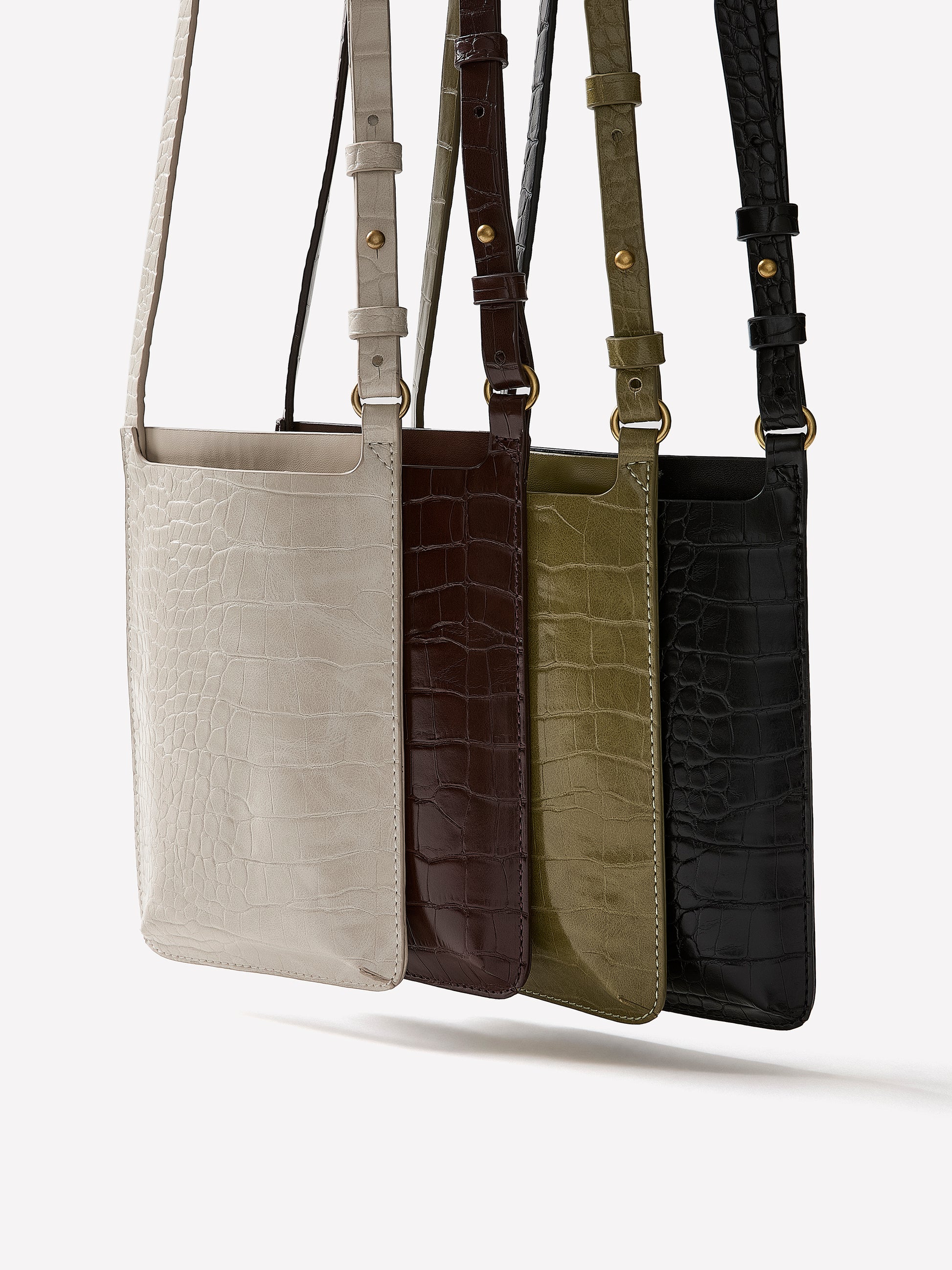 Tote Handbag Polyurethane Minimalist Phone Sling