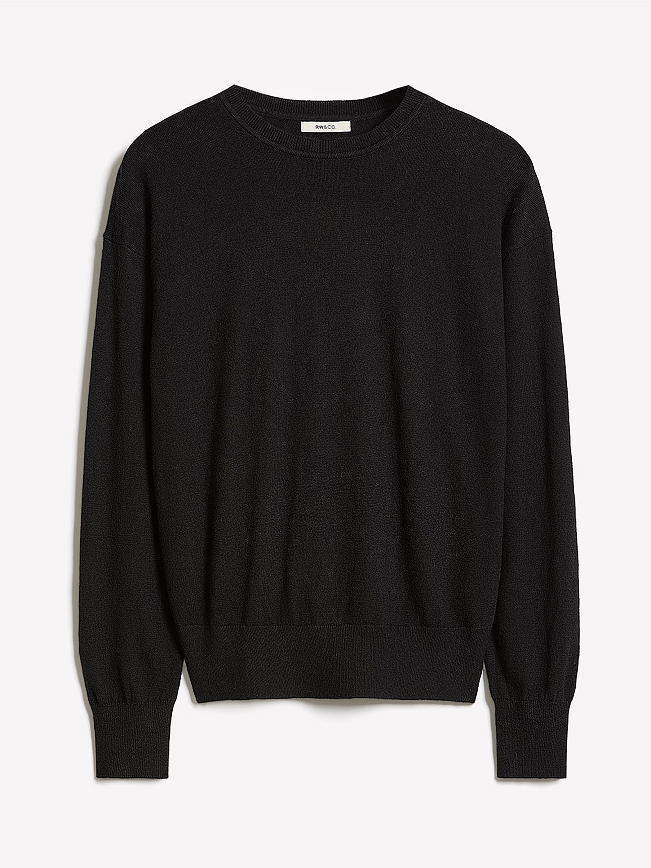 Long-Sleeve Crew-Neck Sweater