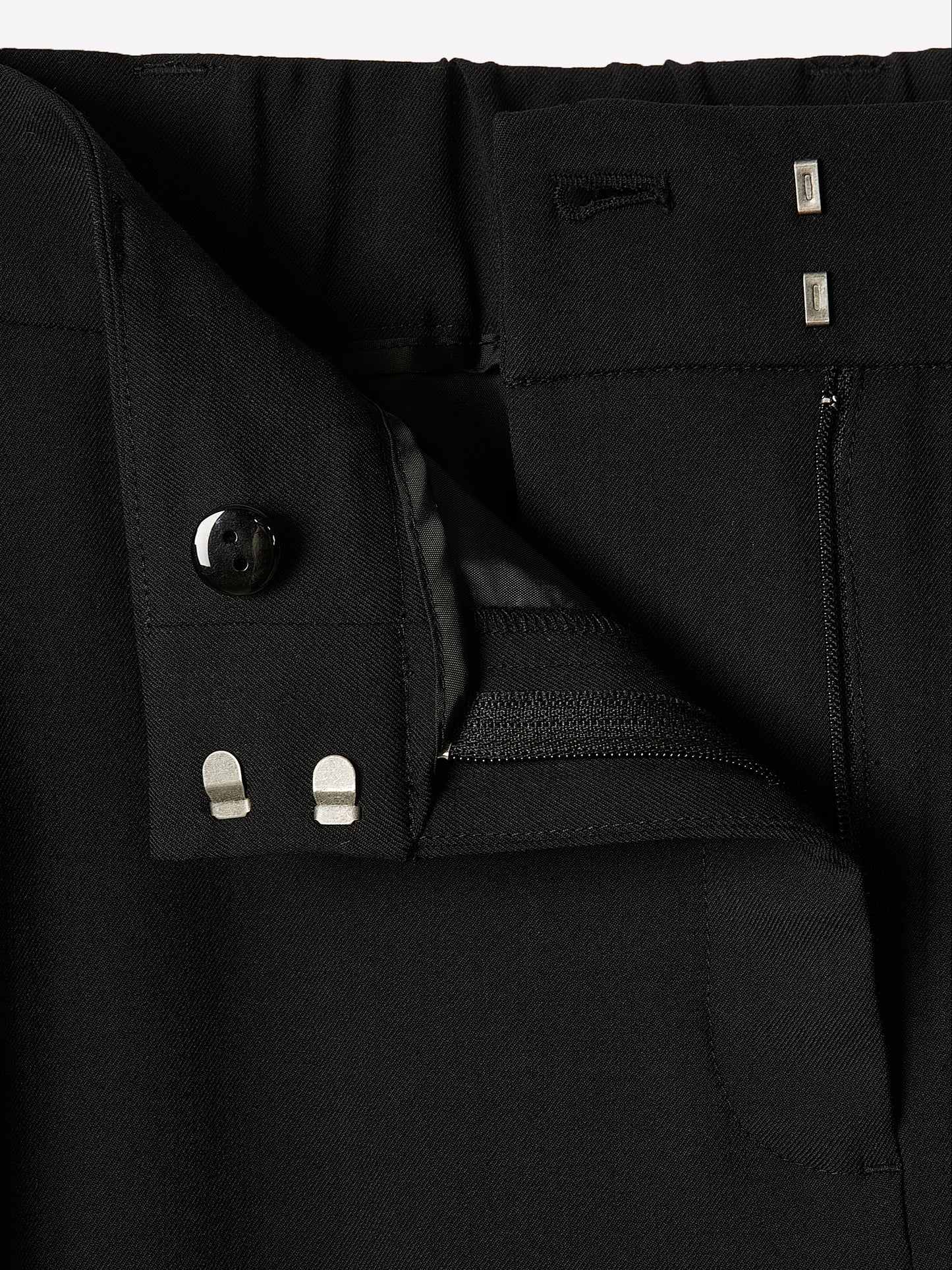 Mid-Rise Straight-Leg Cropped Pant