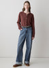 Slouchy Mid-Rise Jeans