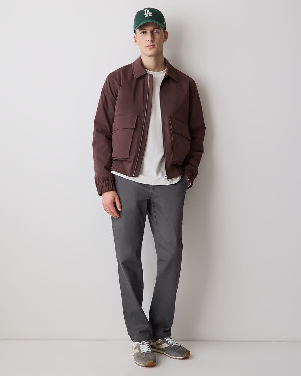 Pantalon Chino Ultra-Extensible à  Coupe Étroite