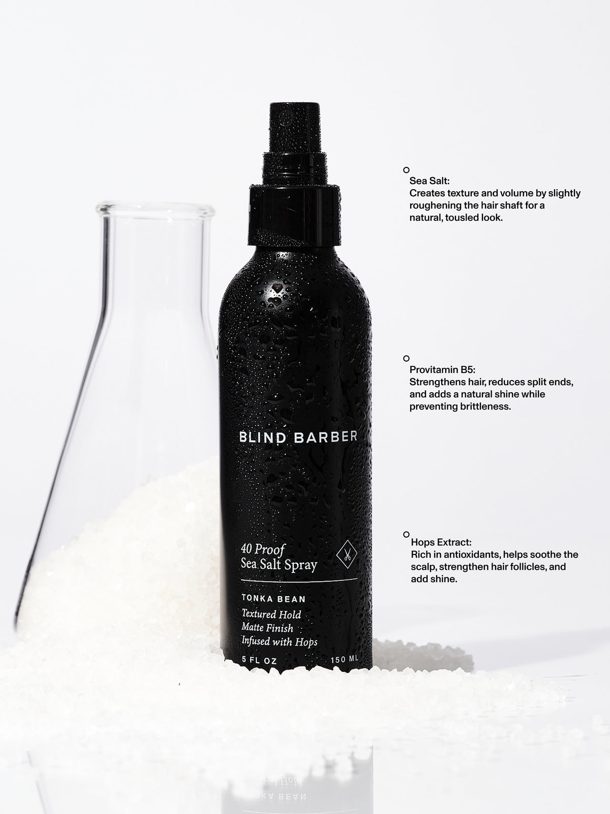 Sea Salt Spray Hair Styling Product, 100% Natural Formula