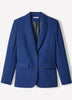 Woven Classic Relax Blazer with Flap Pockets