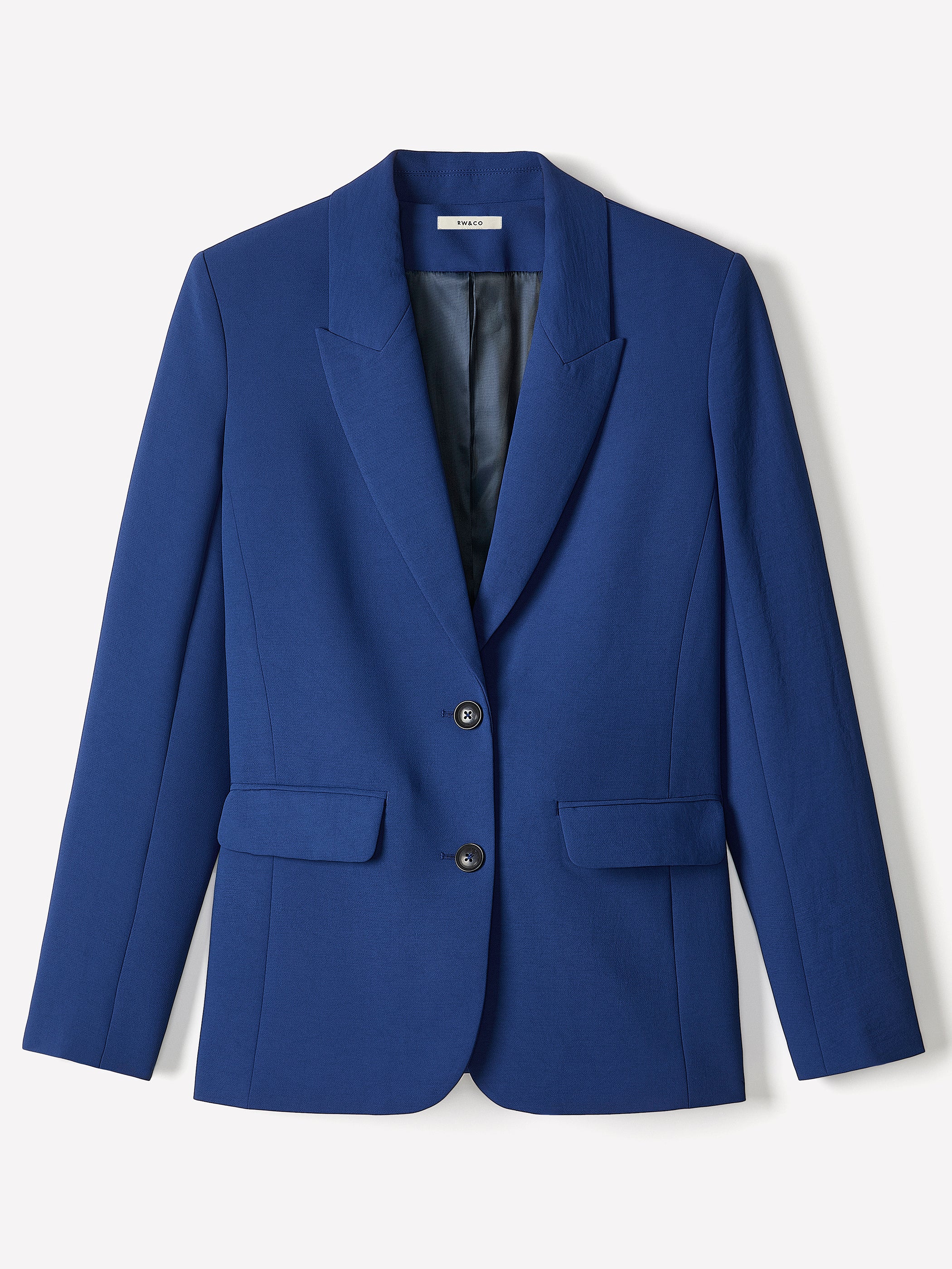 Woven Classic Relax Blazer with Flap Pockets
