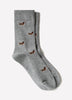 Crew Socks Cotton Blend Knit