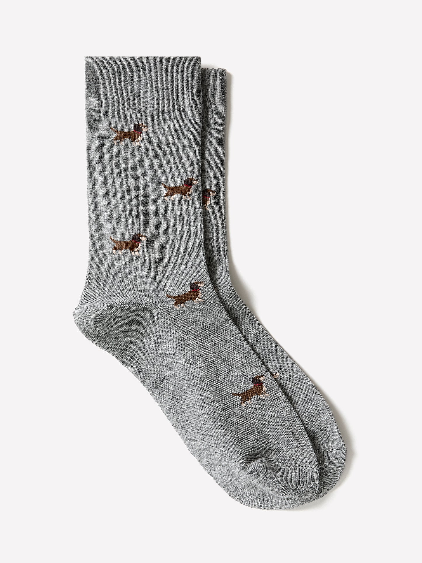 Crew Socks Cotton Blend Knit