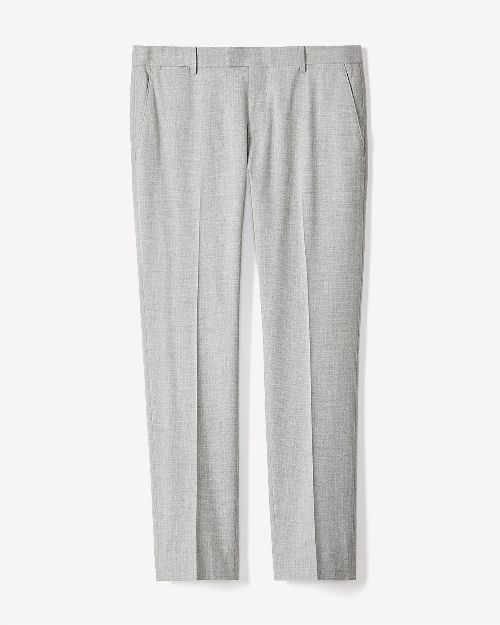 Essential Slim Fit Light Grey Suit Pant