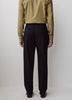 Wool-Blend Tapered-Leg Pleated Dress Pant