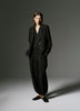 Relaxed-Fit Two-Button Twill Blazer