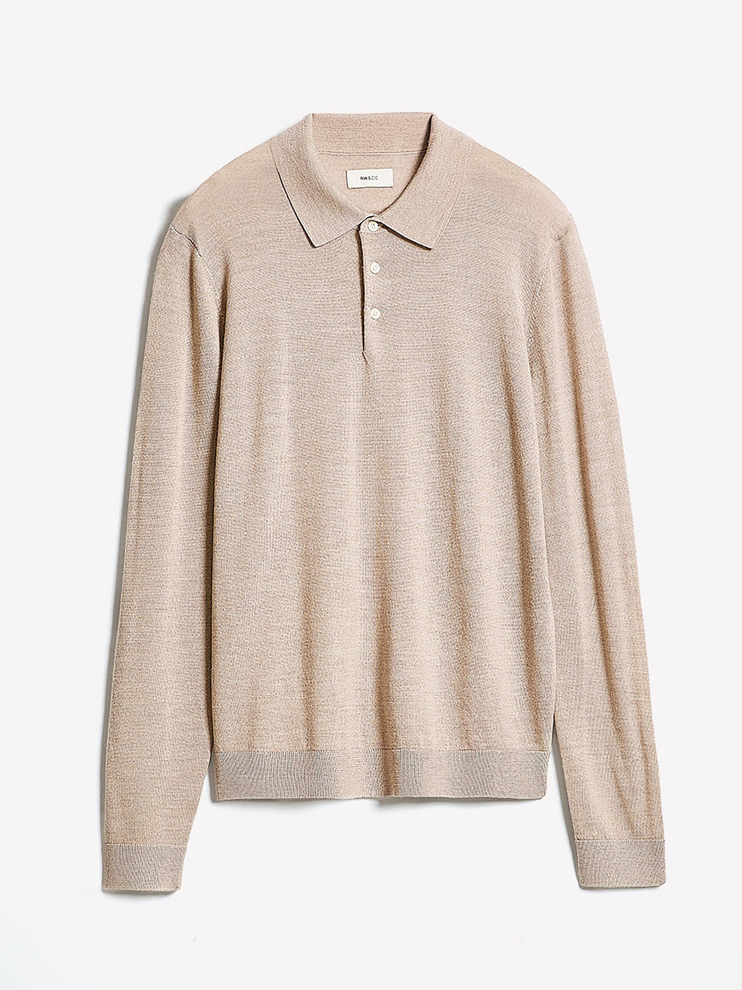 Merino Wool Polo Sweater