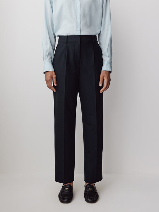 High-Rise Tapered-Leg Pant