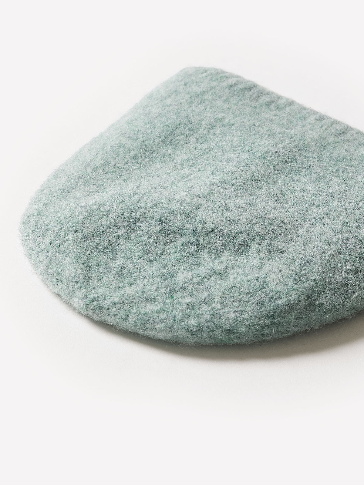 Ribbed Wool Blend Beanie Hat