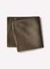 Pocket Square Silk Green Houndstooth
