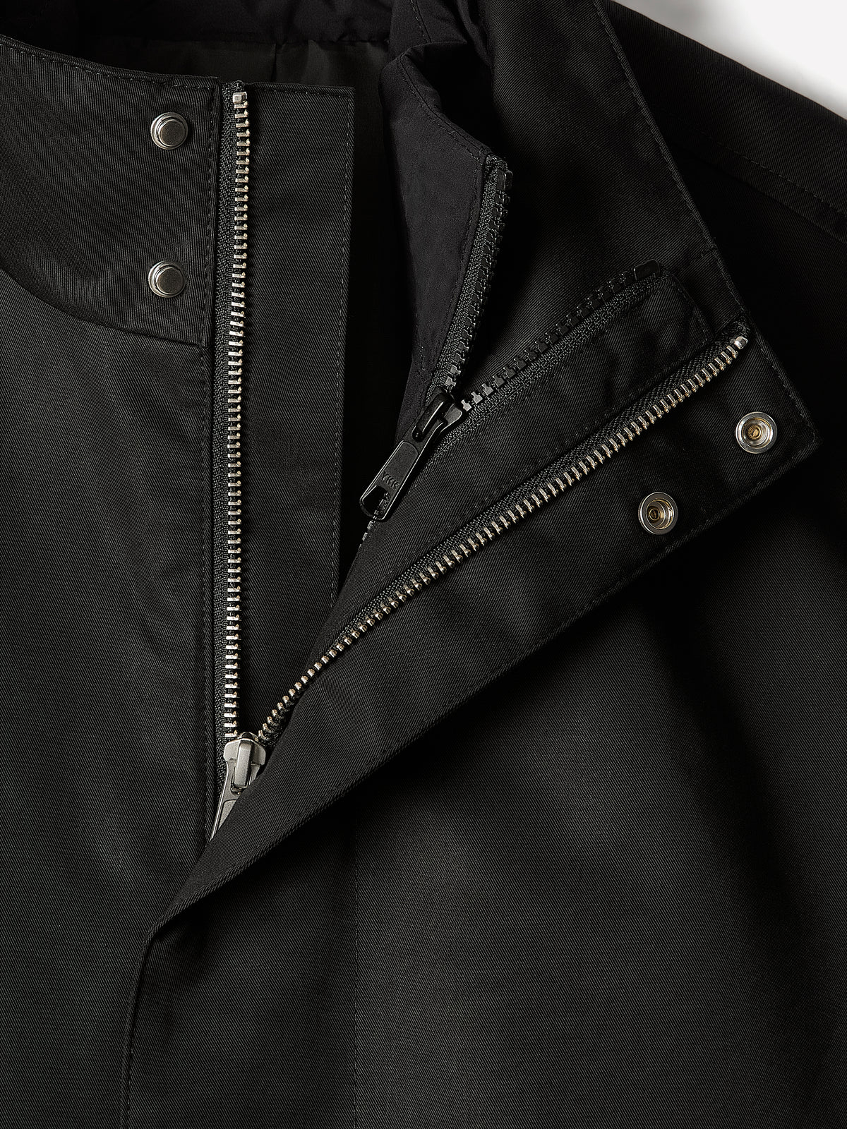 3-in-1 Mackintosh Coat with Funnel Neckline