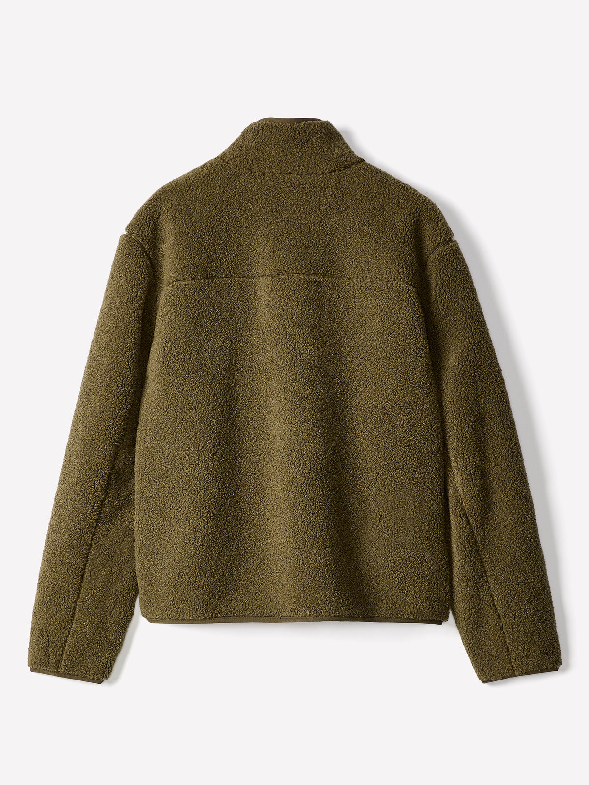 Sherpa Mock Zip Jacket 100% Polyester