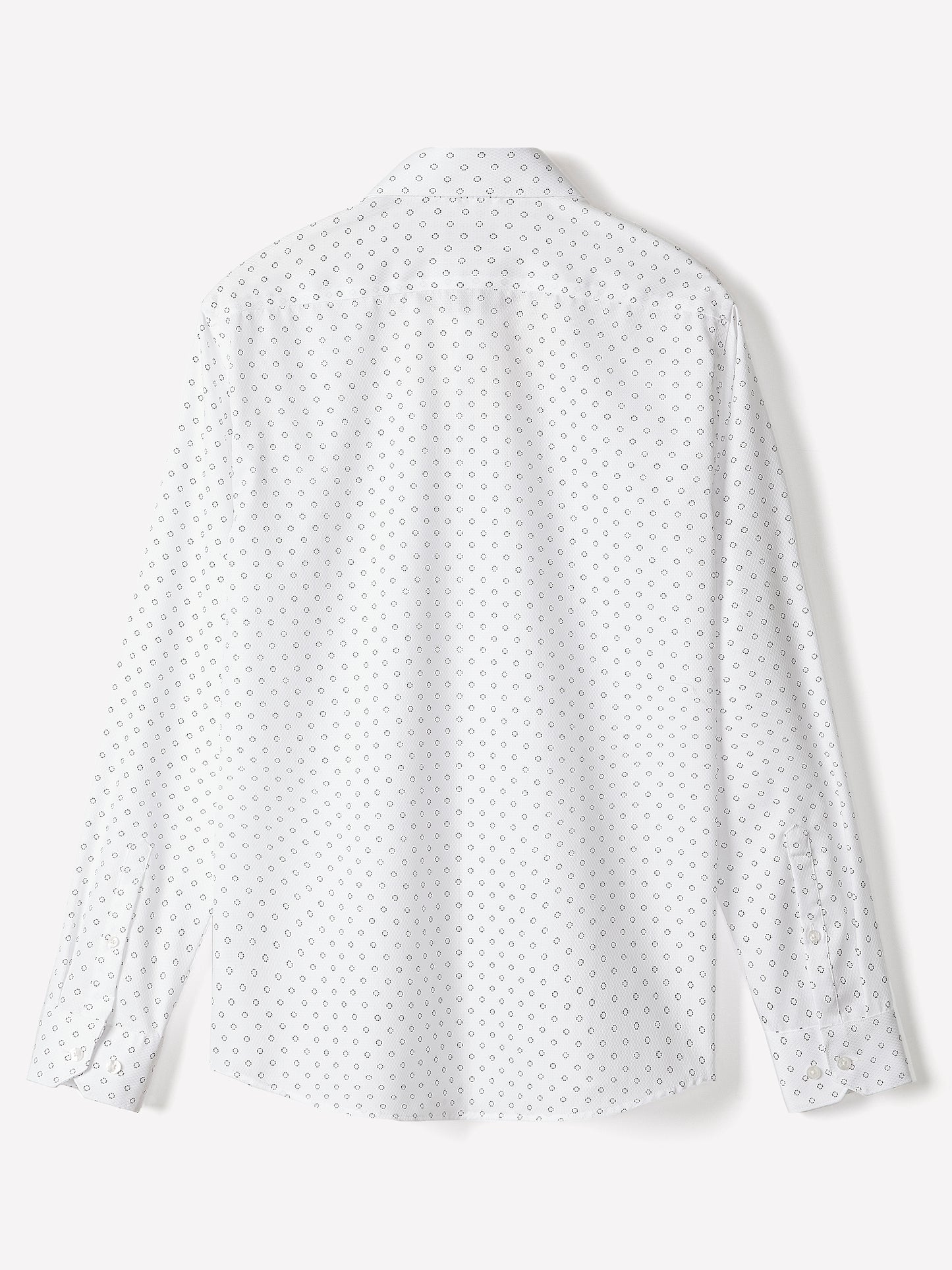 Men's Tailored Collar Woven Cotton Shirt