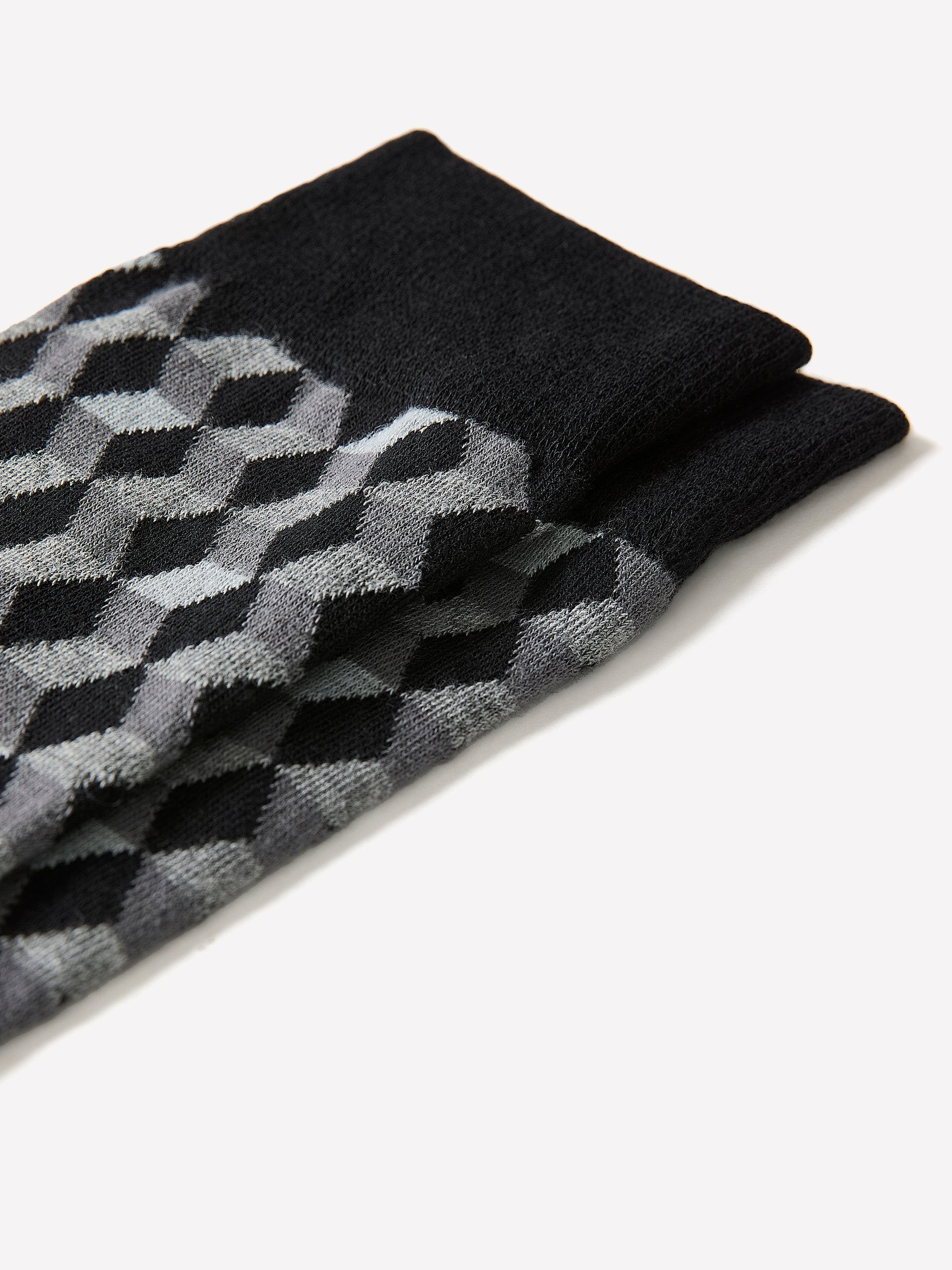 Men's Knit Socks Cotton Blend