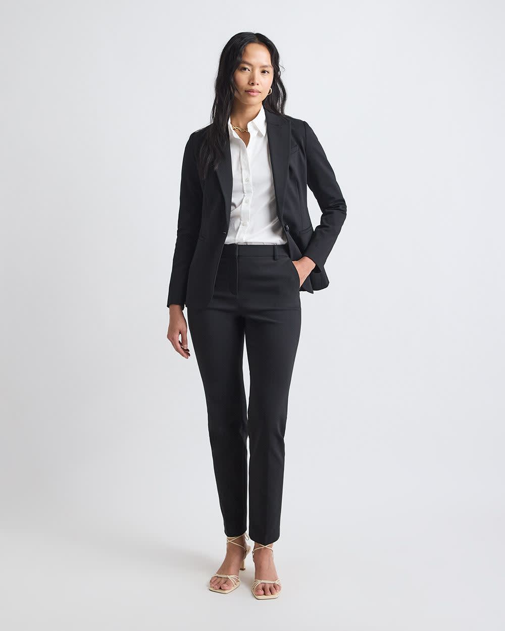 Pantalon Long Indispensable à Coupe Signature Étroite